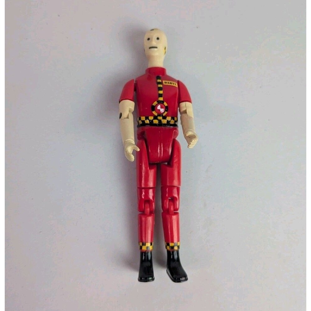 Crash Test Dummies' Action Figure Daryl Dummy Vintage Toy Popping Head Red 1991